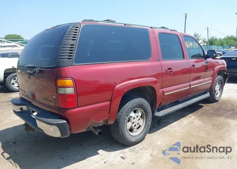 2002 Chevrolet Suburban 1500 Lt из США, поврежденный, VIN 1GNFK16Z12J322229